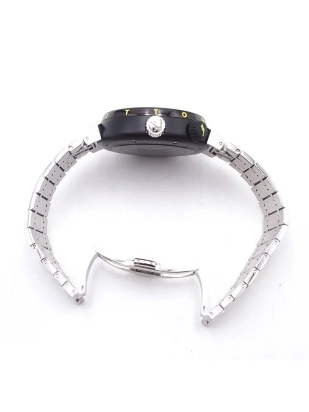 Louis Vuitton Tambour Street Diver Black SS Watch Automatic